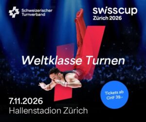 Jugendriegen kostenlos an den Swiss Cup Zürich am 7. November 2026